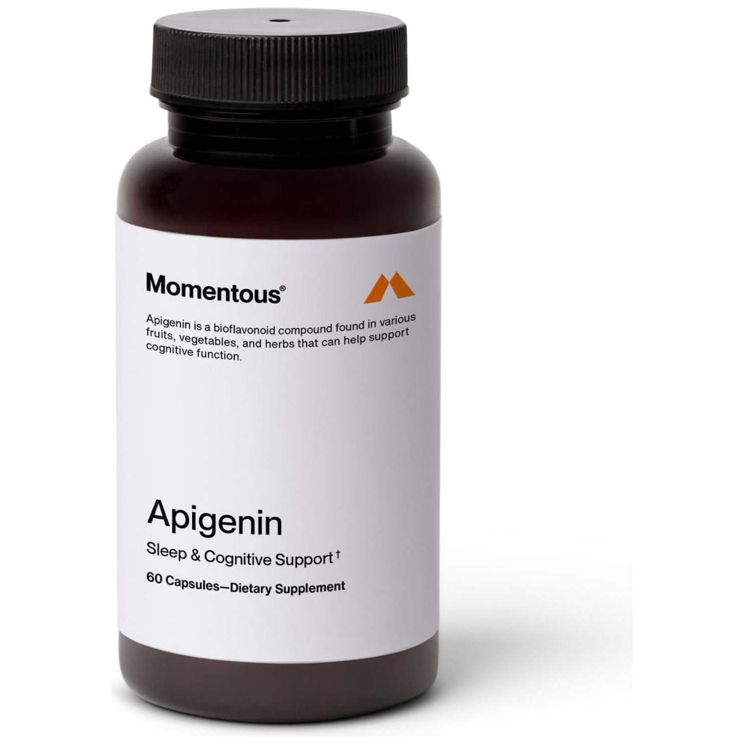 Momentous Apigenin Supplement - 50Mg per Capsule 60 Count