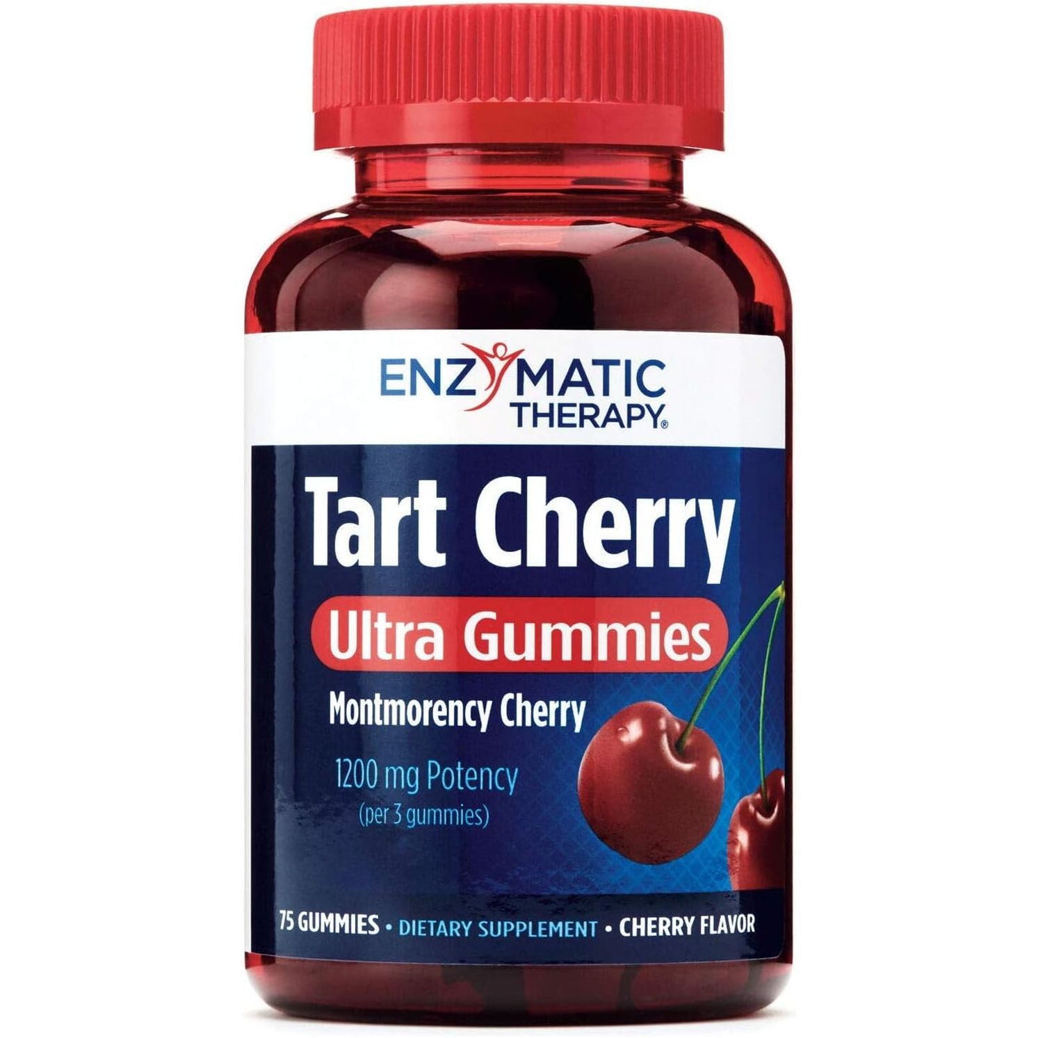 Nature'S Way Tart Cherry Ultra Gummies, Antioxidant Support from Anthocyanins*, 1,200 Mg 75 Count