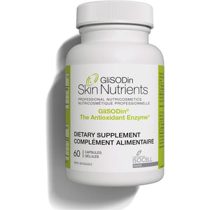 Glisodin Skin Nutrients the Antioxidant Enzyme – Protection against Free Radical Damage - Reduces Oxidative Stress - 60 Capsules