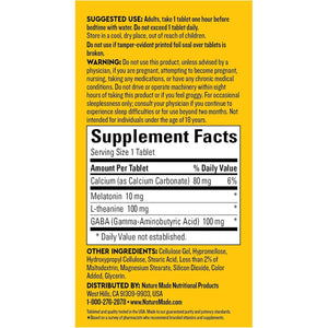 Nature Made Wellblends Sleep Longer Supplement, 35 Tri-Layer Tablets