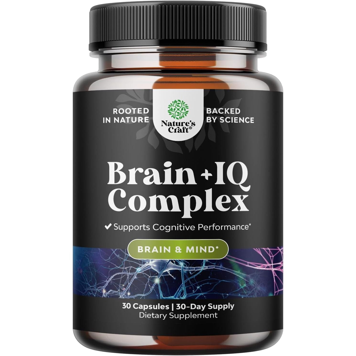 Nootropic Memory Supplement for Brain Support - Memory Pills for Brain Boost and Natural Energy Booster