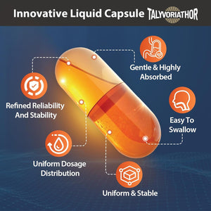 DHT Blocker for Men with Saw Palmetto & Biotin, Hair Growth Formula in Liquid-Filled Capsules, 90 Capsules