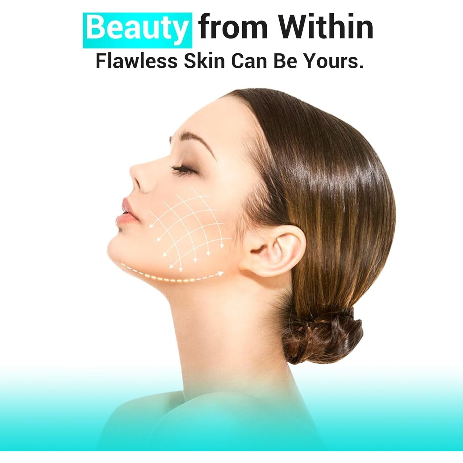 Collagen Peptides for Women, Beauty Vitamin & Mineral Supplement - Made in USA - 60 Tablets