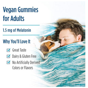 Nordic Naturals Zero Sugar Melatonin Gummies Raspberry - 60 Gummies