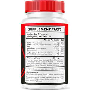 Glycowize Blood Optimizer - Advanced Optimizer Capsules, 30 Capsules