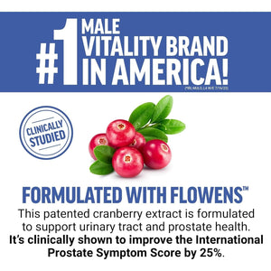 FORCE FACTOR Prostate Advanced, Health Supplement for Reducing Nighttime Bathroom Trips, 180 Tablets