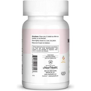 Maxi Health Chewable Digest - Natural Digestive Enzymes with Bromelain and Calcium- Quick-Acting - 90 Chewables.