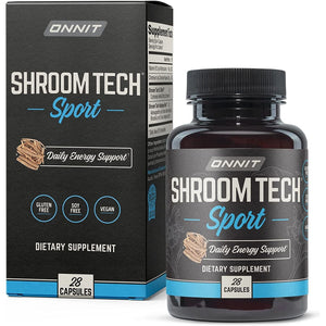 ONNIT Shroom Tech Sport Daily Exercise Support Capsules 28 Count