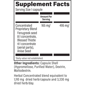 Upspring Milkflow Lactation Supplement Capsules for Milk Supply Increase - Lactation Support - 100 Vegan Capsules