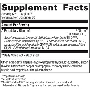 Metagenics Ultraflora Spectrum - Digestive & Immune Health Supplement* - 60 Capsules