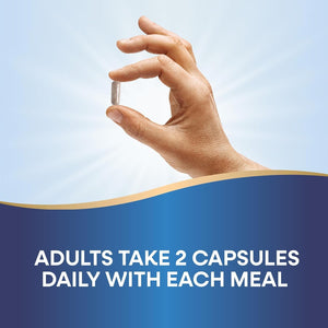 Nature'S Way Gluten Defense Digestive Enzymes*, Helps Digest Wheat and Dairy*, 120 Vegan Capsules