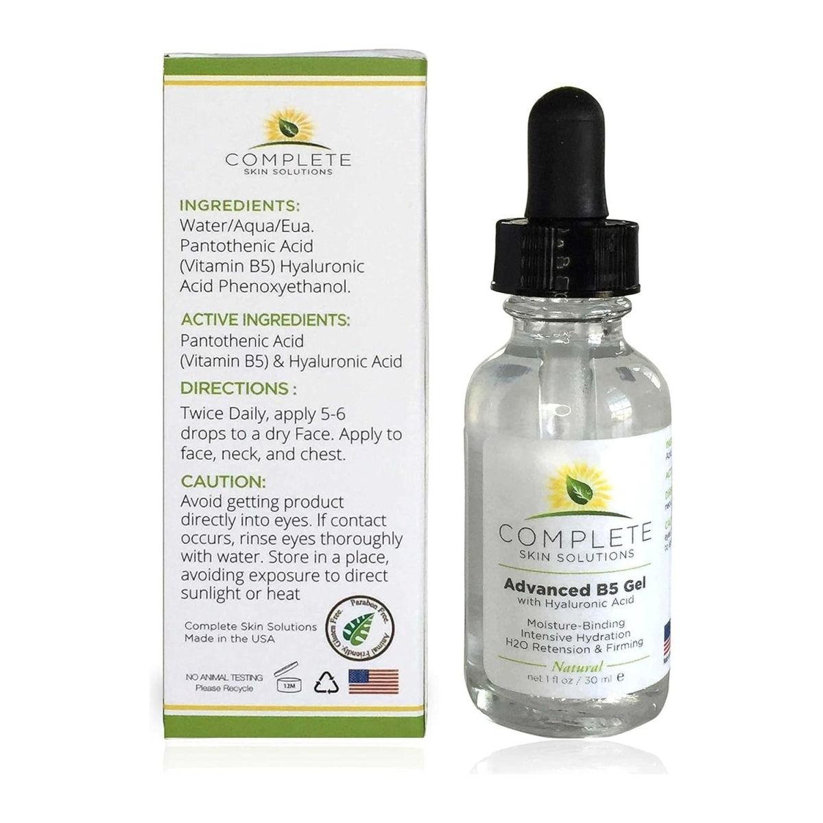 Advanced B5 Gel with Hyaluronic Acid 1 Oz - Suppviv