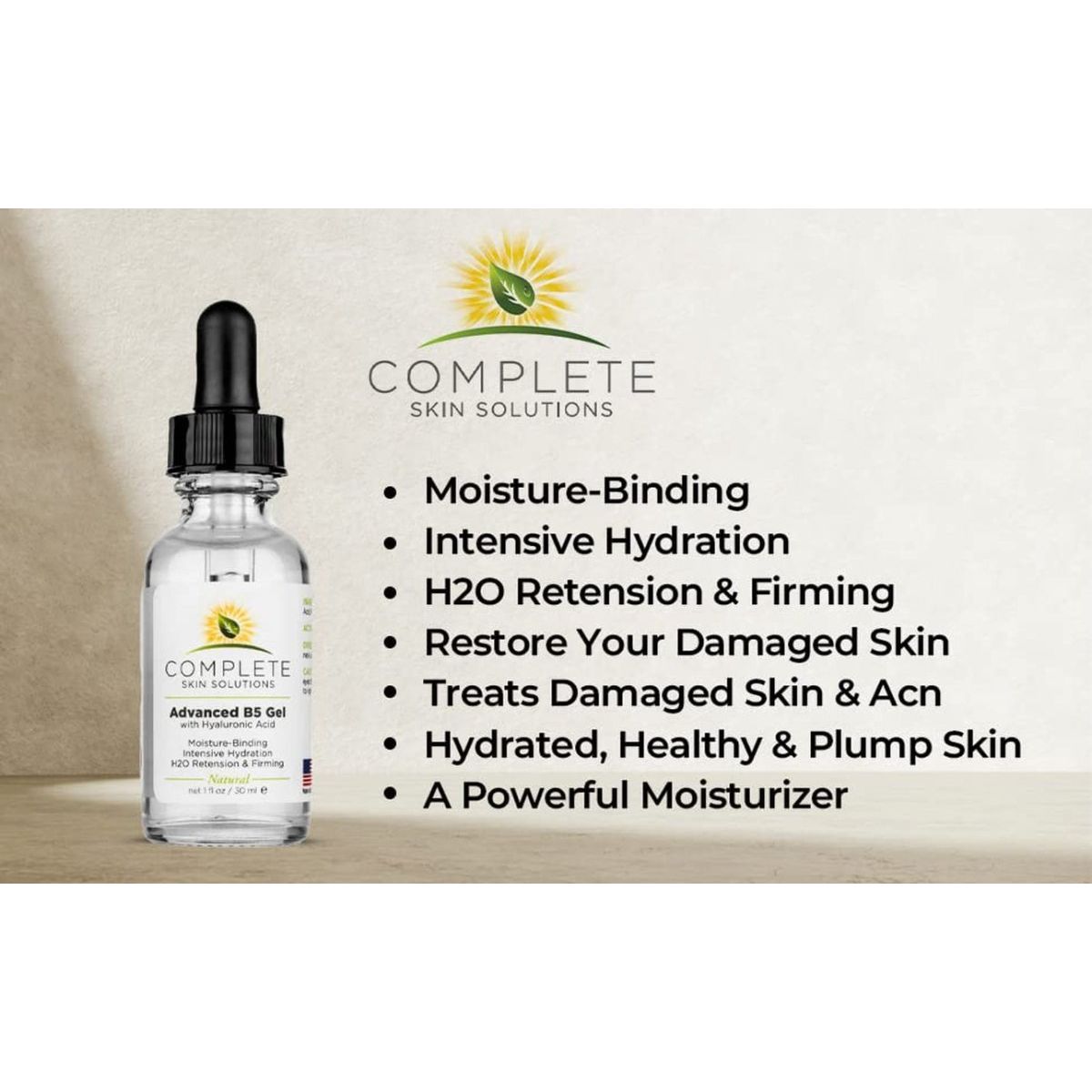 Advanced B5 Gel with Hyaluronic Acid 1 Oz - Suppviv