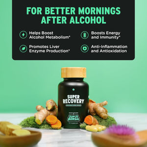 Super Recovery Capsules for Post Celebration and Morning Relief (14 Servings)