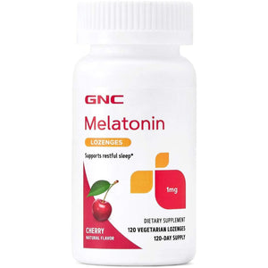 GNC Melatonin Lozenges 1 Mg - Cherry (120 Servings)