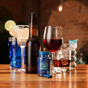 Enjoy the Night, Own the Morning after Drinking – Wellness Vitamins, Electrolytes, Antioxidants for Liver Support and Hydration – 48-Count