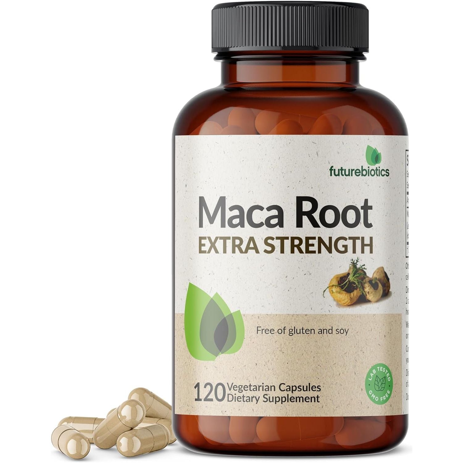 Futurebiotics Maca Root Extra Strength 4000 MG Supports Energy, Stamina & Reproductive Health, 120 Vegetarian Capsules