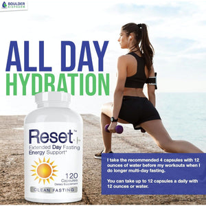 Reset+ 7 Energy Electrolytes, Methyl B12, Methyl Folate, Pink Salt, Magnesium, Super B Complex & More