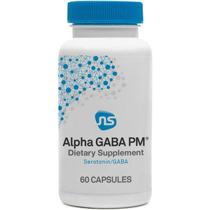 Neuroscience GABA PM Calm Sleep Aid for Adults - 400Mg L Theanine Supplement (60 Capsules)