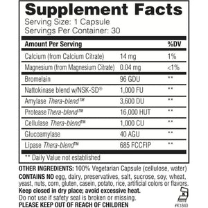 Enzymedica, Natto-K, Nattokinase Supplement, Promotes Heart Health & Circulation, 90 Count