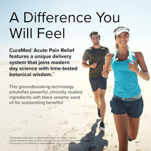 Terry Naturally Curamed Acute Pain Relief - with BCM-95 Curcumin & Boswellia 60 Liquid Gels