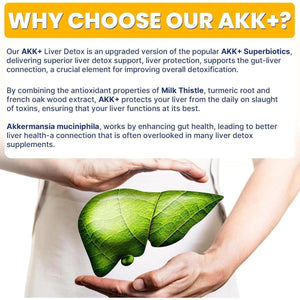 Akk+ Superbiotics Liver Detox - 60 Servings.