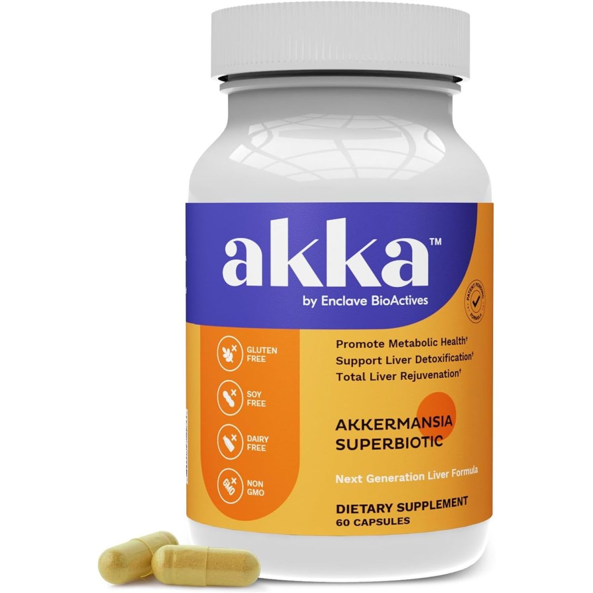 AKKA Premium Liver Cleanse Detox & Repair Superbiotic - Suppviv