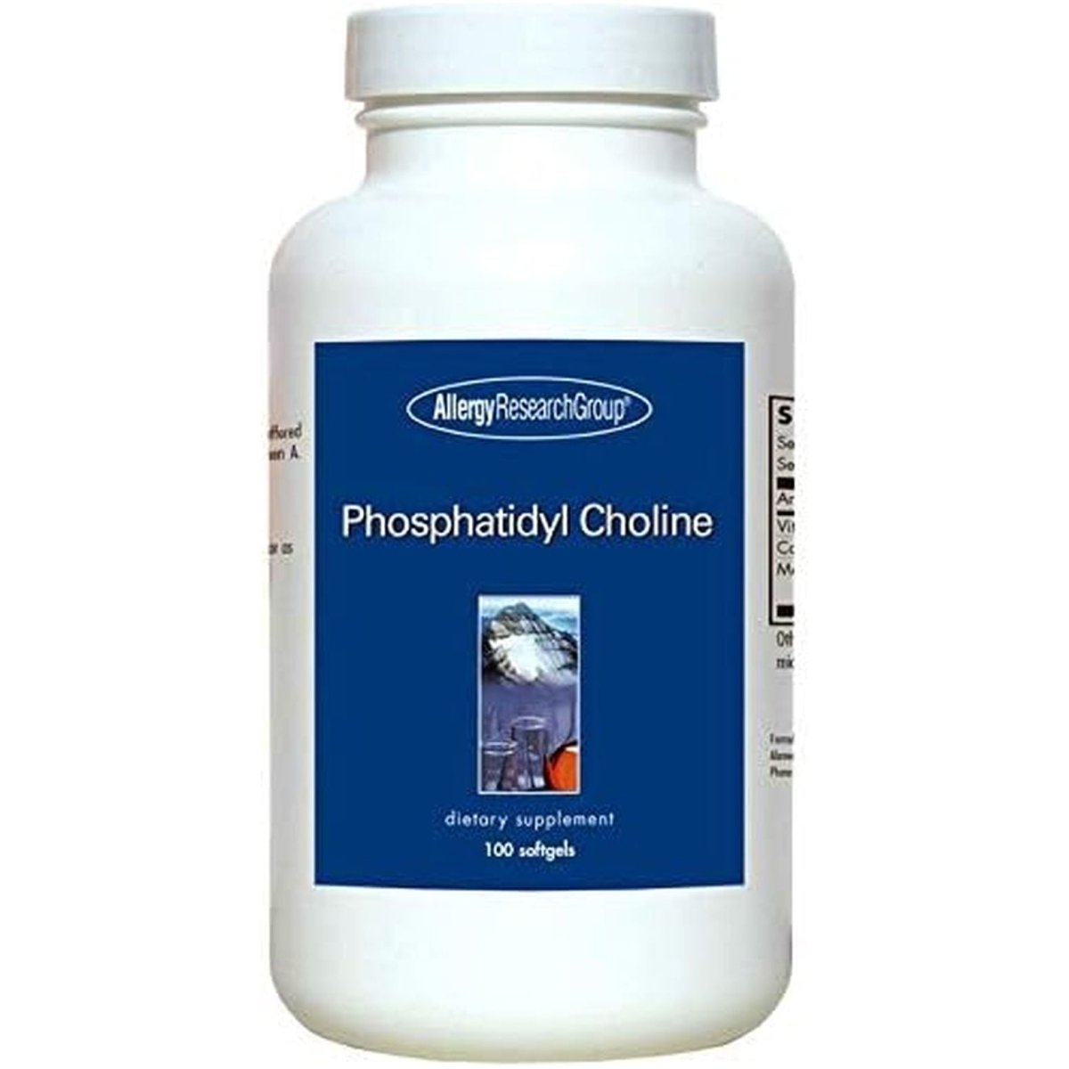 Allergy Research Group Phosphatidyl Choline 385 Mg 100 Gels - Suppviv
