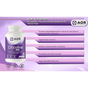 AOR Citicoline, 60 CT.