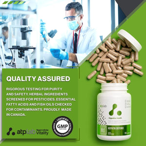 ATP LAB | Hepatik Defense Liver Function & Detoxification Formula 120ct - Suppviv