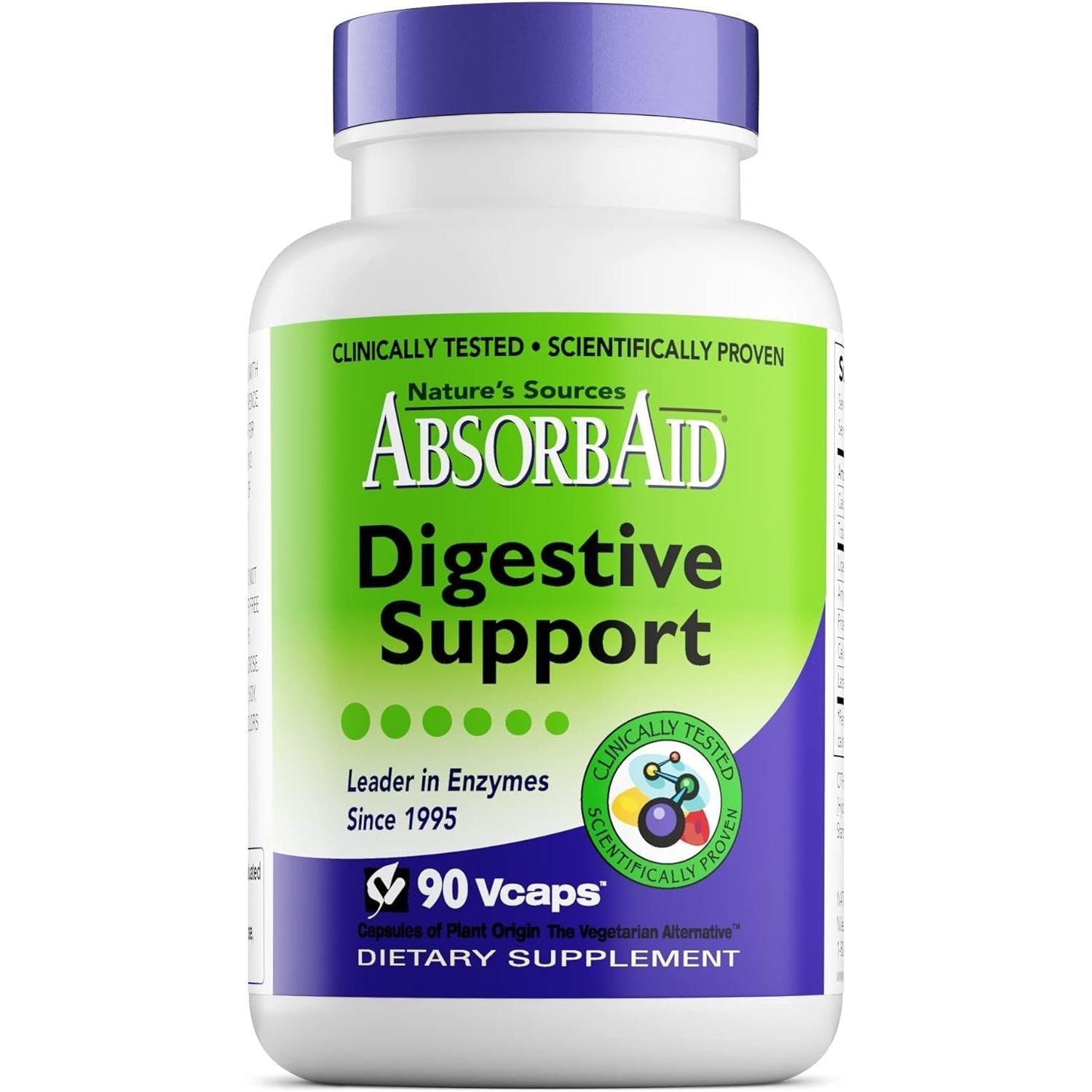 Nature'S Sources Absorbaid Digestive Support - 90 Vcaps