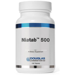 Douglas Laboratories Niatab 500 | High Potency Niacin to Support Cardiovascular Health | 100 Tablets