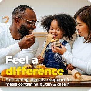 Enzymedica Glutenease, Digestive Enzymes for Food Intolerance, Offers Fast Acting Gas & Bloating Relief, 60 Count