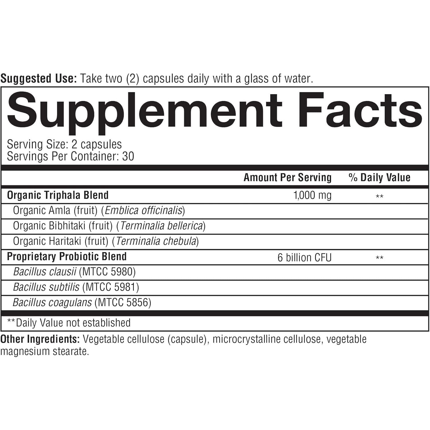 Youtheory Spore Probiotic - 6 Billion CFU - Probiotic Digestive Supplement* - Resists Stomach Acid Breakdown* - 60 Vegetarian Capsules
