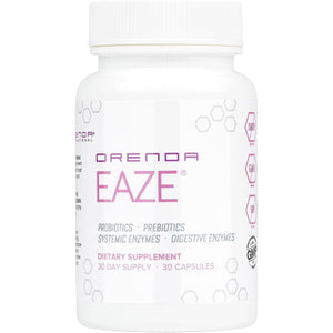 Orenda Eaze®: Gut Wellness Capsules | 6-In-1 Digestive Support - Elevate Your Gut Health Today - 30 Capsules