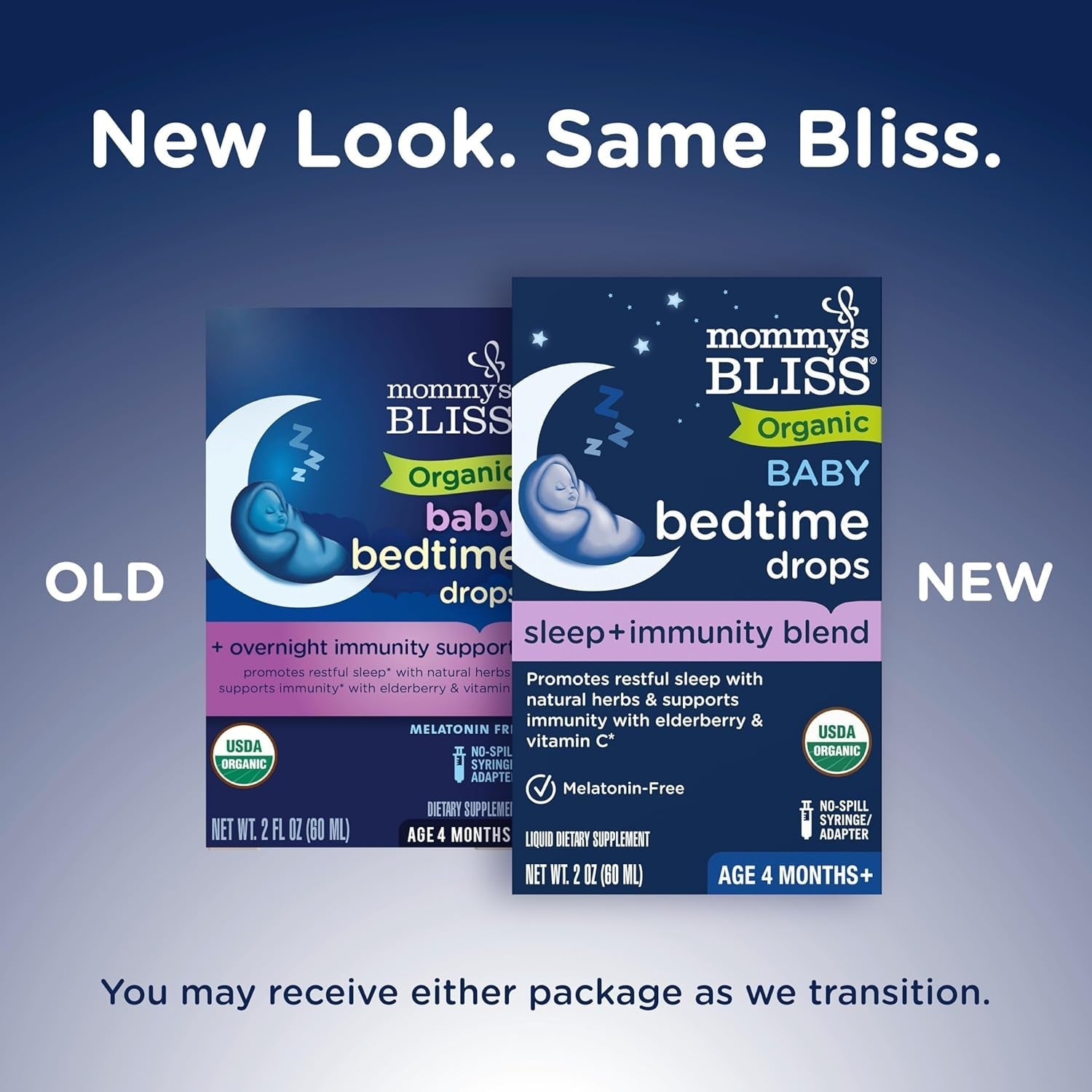 Mommy'S Bliss Organic Baby Bedtime Drops - Promotes Restful Night 2 Fl Oz