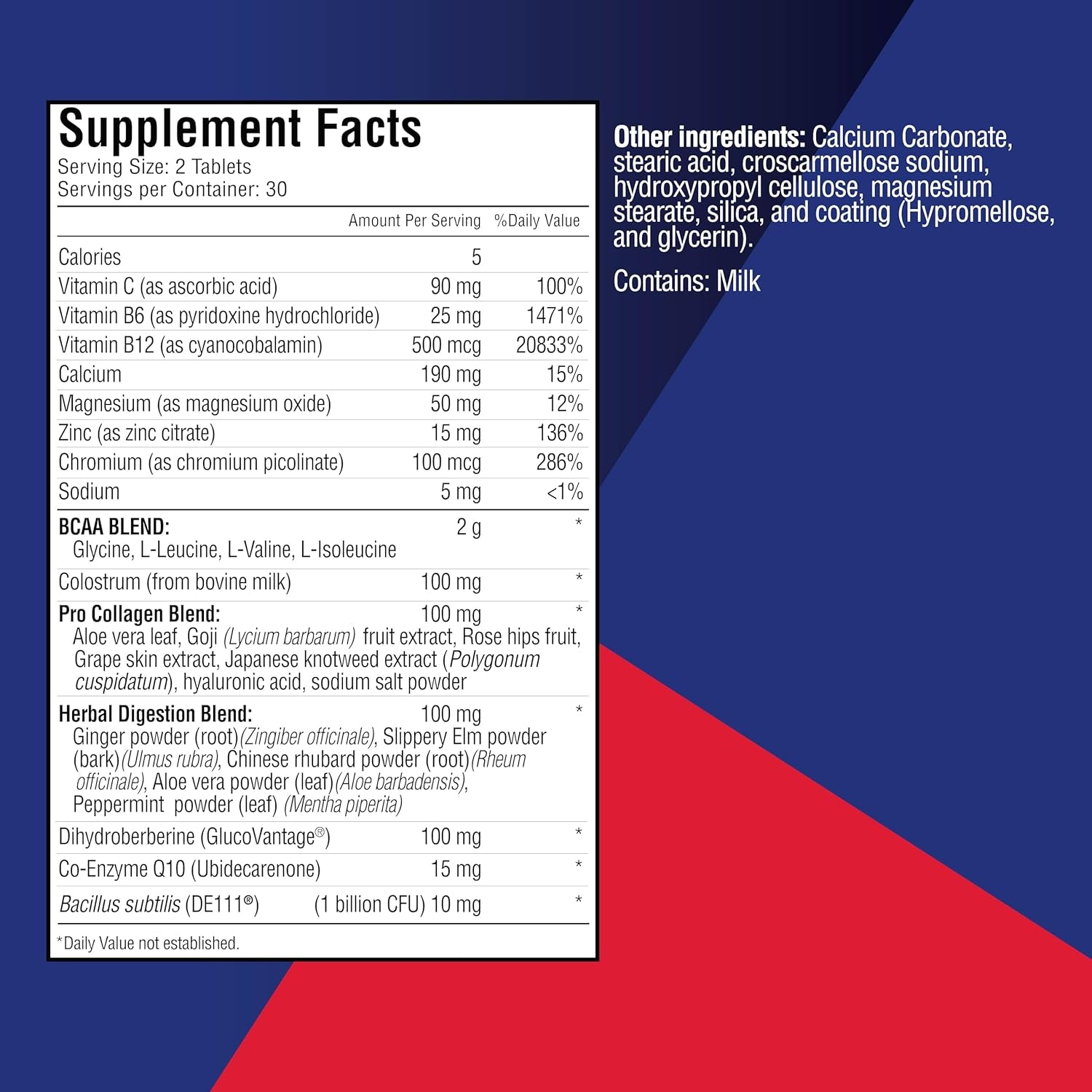 GLP-1 Companion, Semaglutide Support, Promotes Digestion and Regularity, Boosts Energy Levels, 60 Tablets