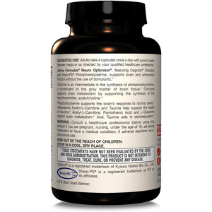 Jarrow Formulas Neuro Optimizer with 7 Neuro-Nutrient Ingredients for Brain Health and Antioxidant Support, 120 Capsules