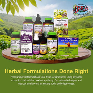 Herbs Etc. Chloroxygen Chlorophyll Concentrate - Aids Healthy Blood Circulation - Natural Vitality Support - 2 Fl Oz (132 Servings)