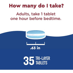 Nature Made Wellblends Sleep Longer Supplement, 35 Tri-Layer Tablets