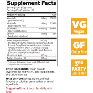 Redd Remedies, Nerve Shield, Supports Healthy Nerve Structure and Circulation, 120 Vegan Capsules