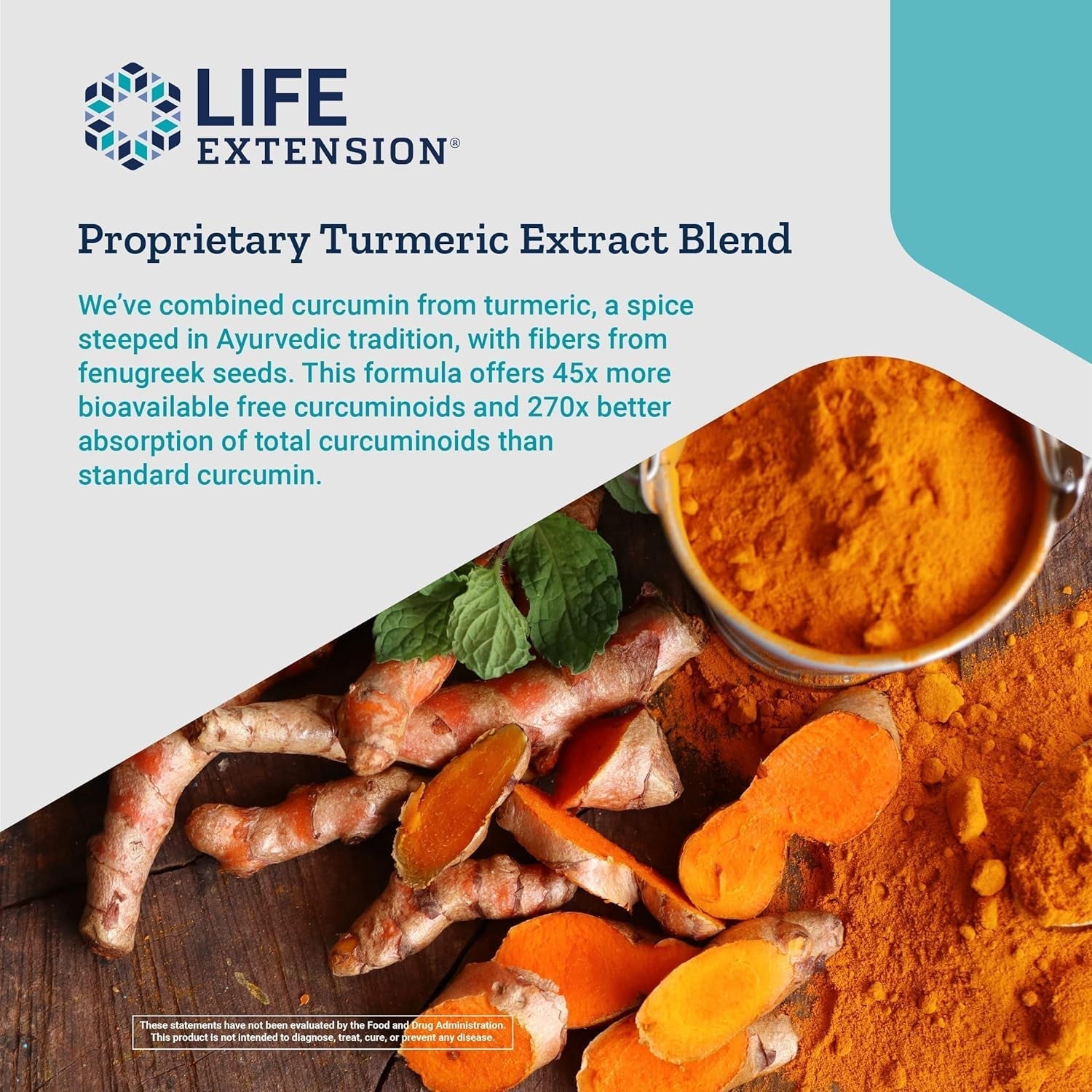 Life Extension Curcumin Elite Turmeric Extract, 90 Veg Capsules