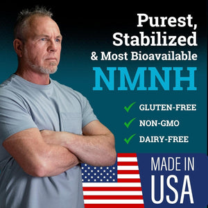 NMNH Supplement 250MG Pure Dihydro-Nicotinamide Mononucleotide for Anti-Aging & Energy