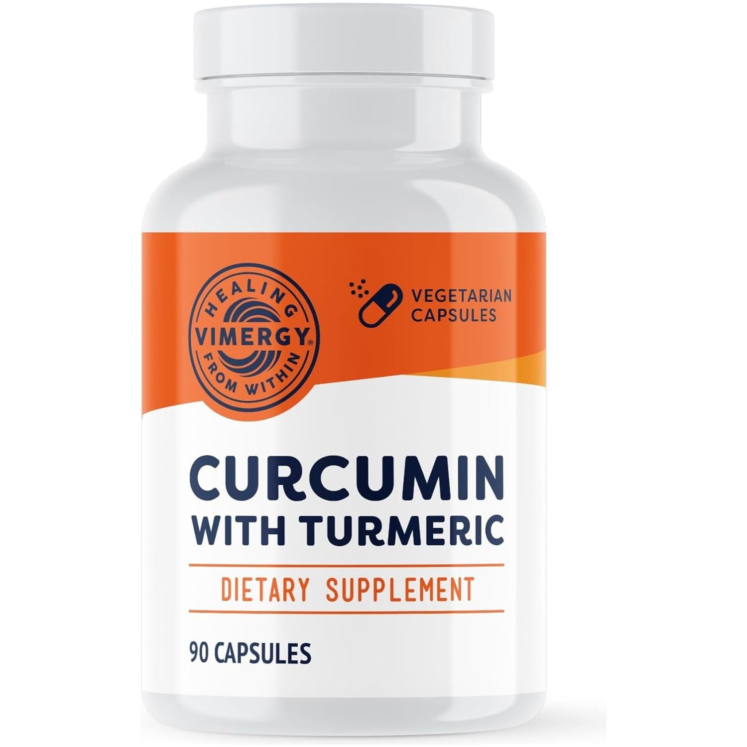 Vimergy Curcumin with Turmeric Capsules – Promotes Joint Health & Mobility* – Supports Memory & Brain Function* 90 Ct