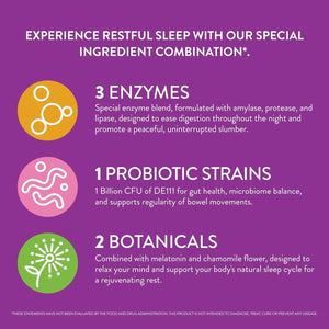 FRISKA Nightly Reboot Enzyme and Probiotics Supplement 30 Capsules