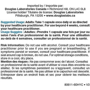 Douglas Laboratories GABA 500 Mg. | Amino Acid Support for Brain Neurotransmitters 60 Capsules