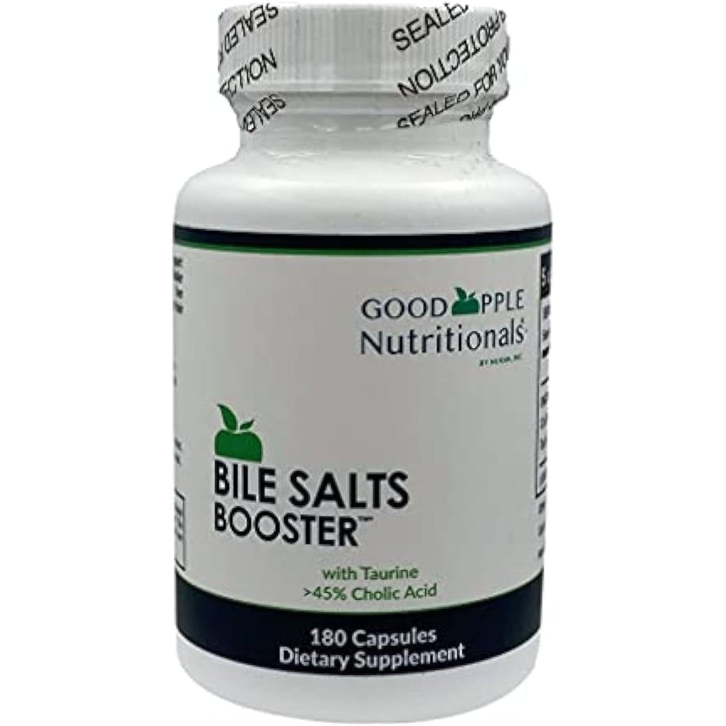 Bile Salts Booster | Supports Gallbladder/No Gallbladder | Gas & Bloating | Digestive Aid Especially Fats | 180 Capsules - 110 Mg