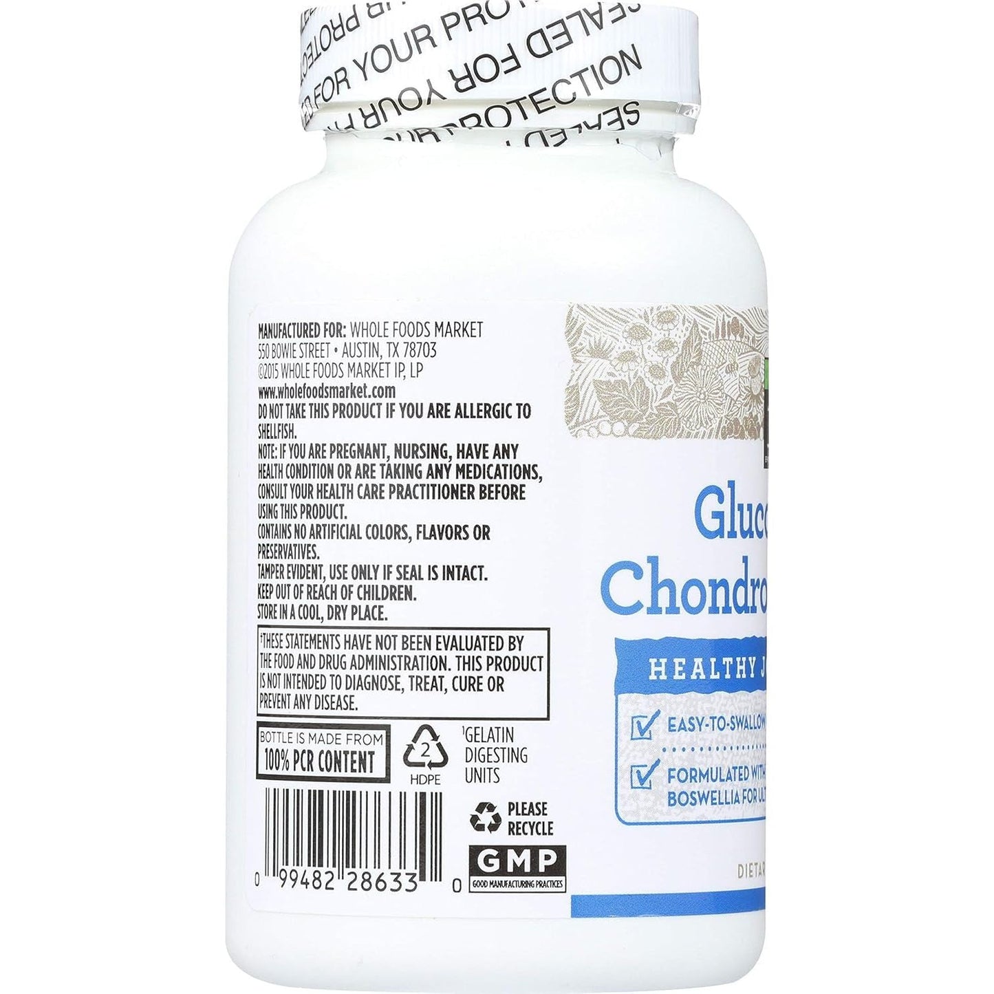 365 Everyday Value, Glucosamine Chondroitin & MSM, 120 Ct