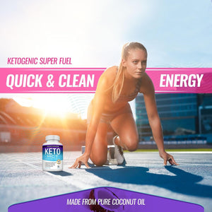 Toplux Keto MCT Oil Capsules - 3000Mg Natural Pure Coconut Oil Extract Pills, 90 Softgels