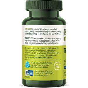 Banyan Botanicals Trim Support – Organic Weight Loss Supplement 90 Tablets.